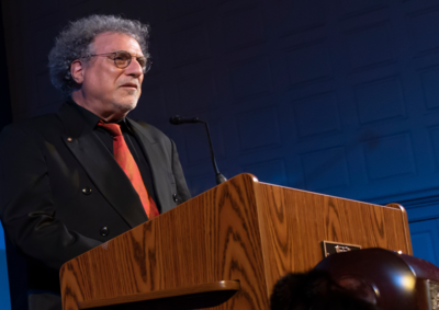 Martin Bresnick receives the Sanford medal